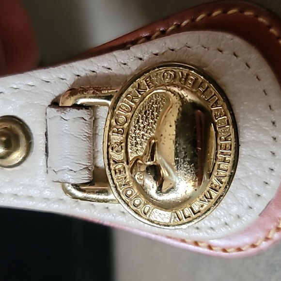 Vintage 80's DOONEY & BOURKE All Weather Leather Big Duck Keyring Keychain - Picture 4 of 4